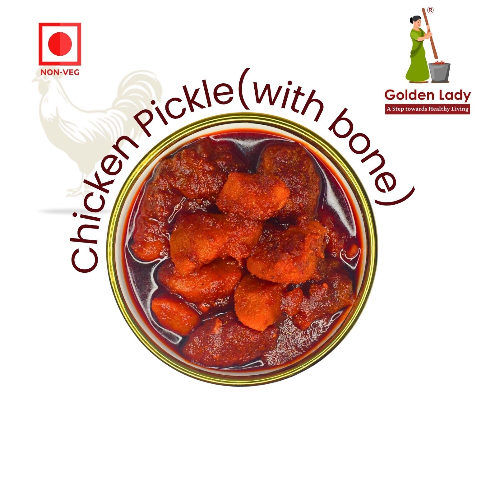 Chicken Pickle (With Bone)