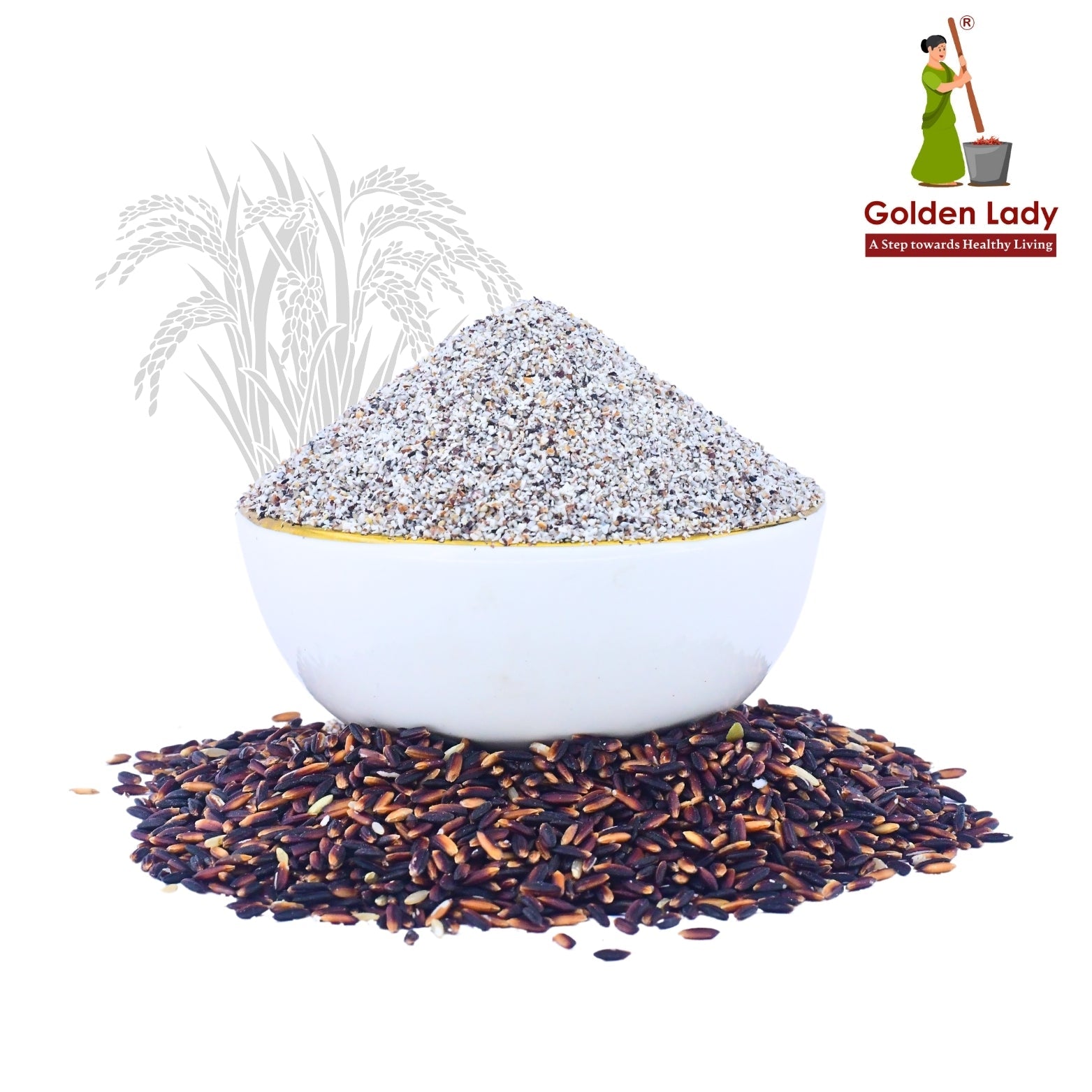 Black Rice Flour - Golden Lady