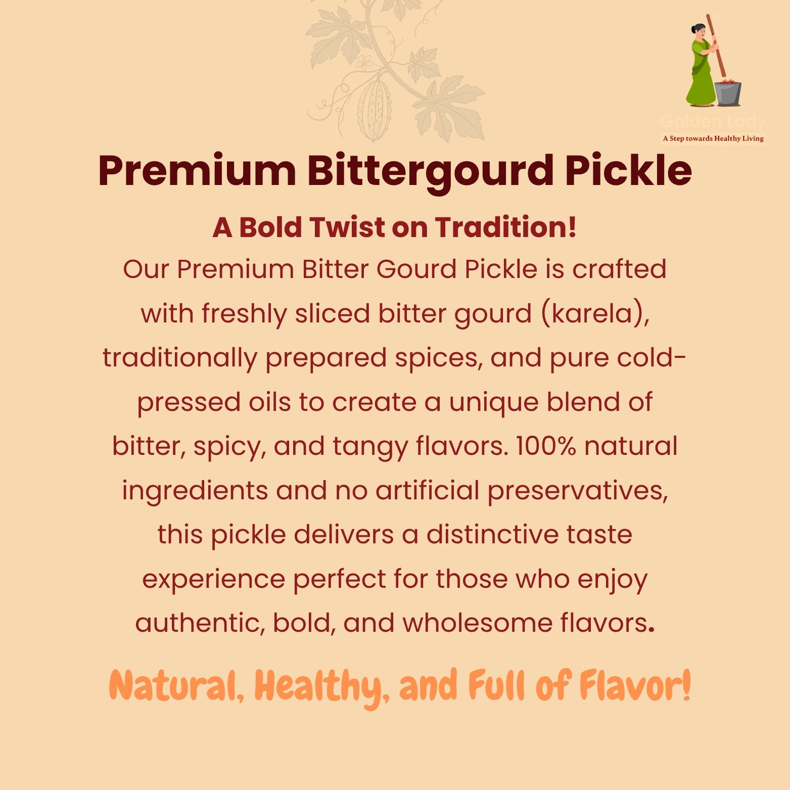 Bitter Gourd pickle