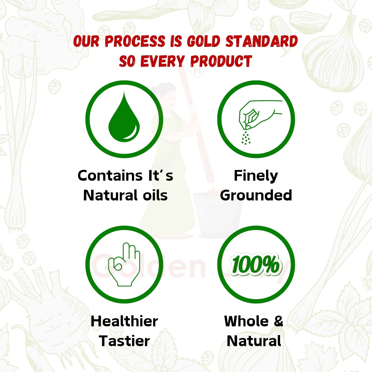 Yellow Jowar Flour - Golden Lady
