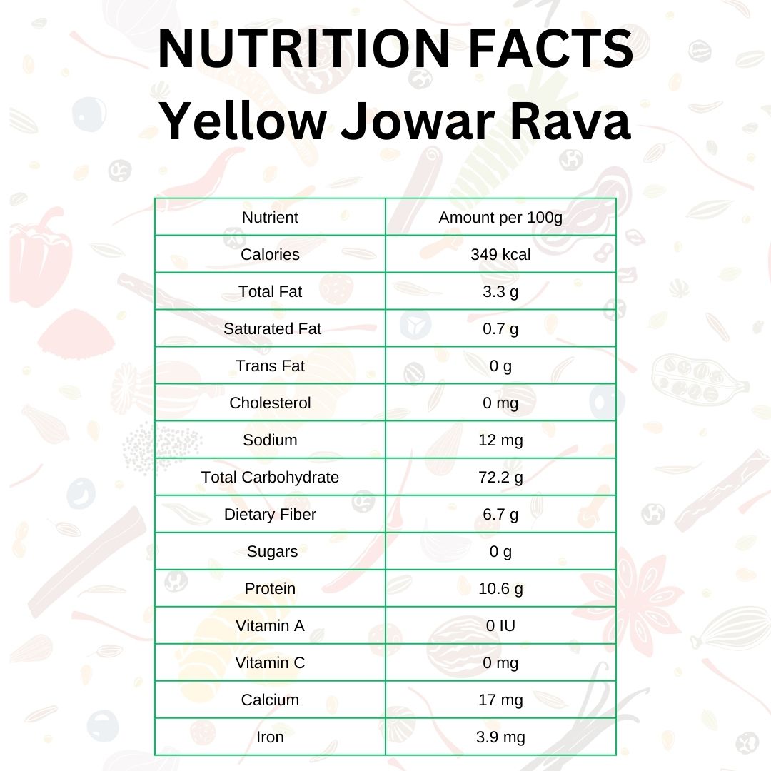 Yellow Jowar Rava - Golden Lady