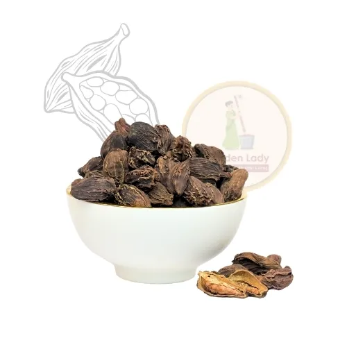 [FIN-PREM-WSP-CARDAMOM-50G-001] Cardamom, Black | పెద్ద ఏలక్కాయ (50g)