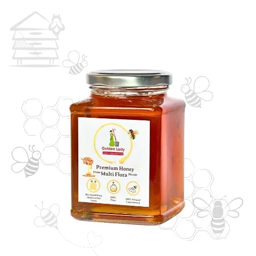 [FIN-PREM-HNEY-MULTIFLORAL-500G-001] Honey, Multi Floral | తేనె (500g)