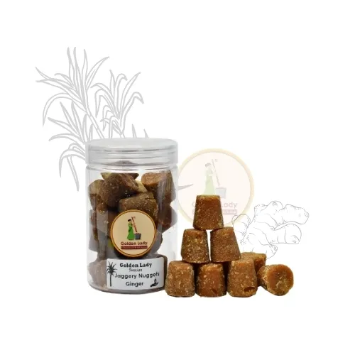[FIN-PREM-JAG-GINGERNUG-500G-001] Jaggery Nuggets, Ginger | బెల్లం (500g)