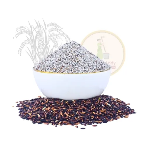 [FIN-PREM-RAVA-KHALABHAT-500G-001] Khalabhat Rice rava | నల్లబియ్యం రవ్వ (500g)