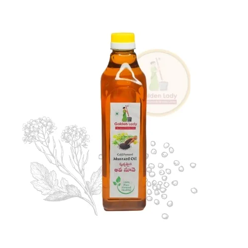 [FIN-PREM-OIL-MUSTARD-1L-001] Mustard Oil | ఆవ నూనె (1L)